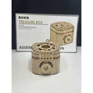 ROKR 3D‎ Wooden Puzzle Treasure Box ( Home Decor ) Statement Piece